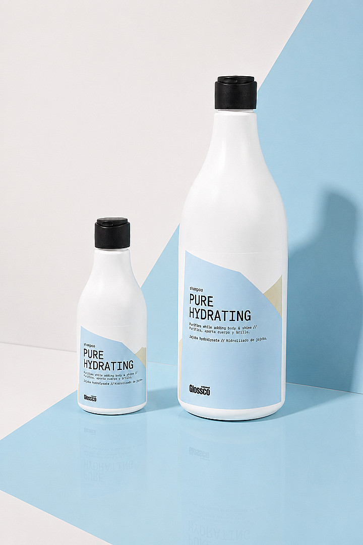 Glossco Pure hydrating kosteuttava Shampoo – kuva 3